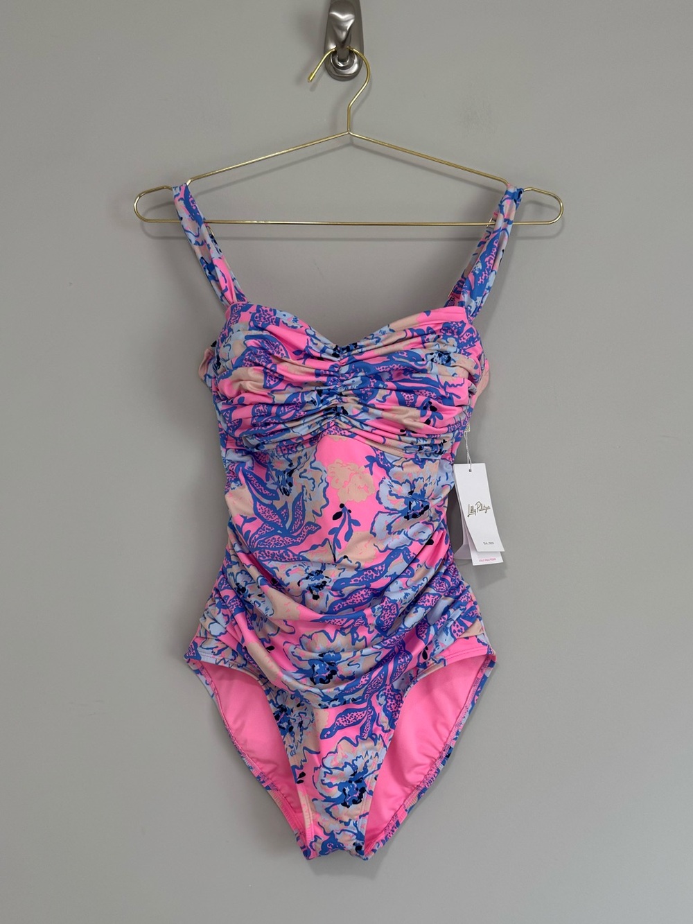 Lilly Pulitzer Solaria Floral Print Swimsuit